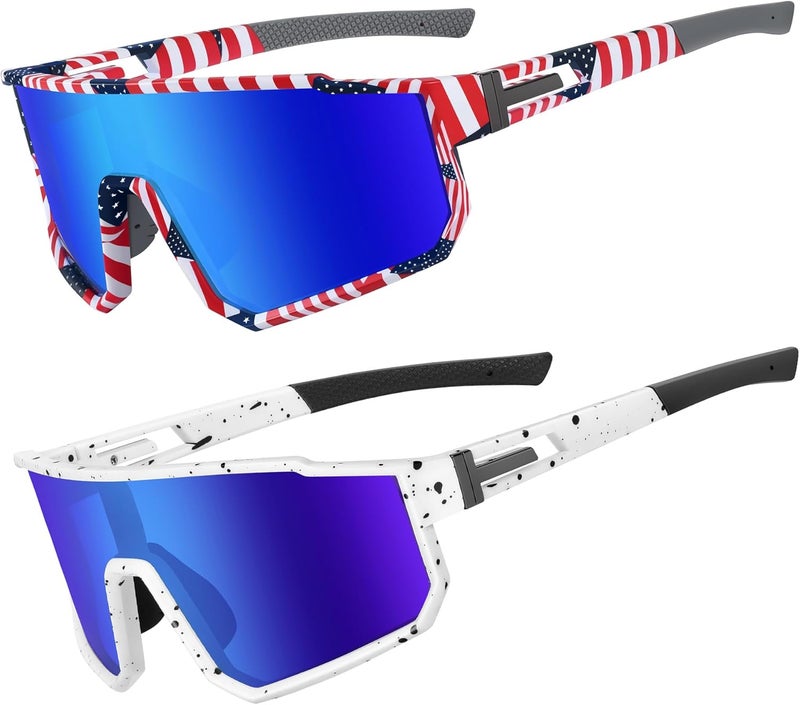 Derowern Youth Baseball Sunglasses, Kids Polarized Sports Sunglasses,UV400 Protection Glasses for Boys Girls Softball Cycling - Image 1